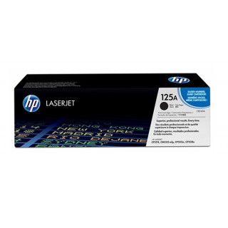 Original HP CB540A BK สีดำ เบอร์ 125A ตลับหมึกโทนเนอร์แท้ ใหม่